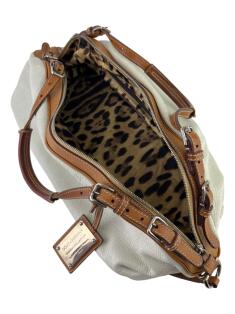 Bolsa Tote Dolce & Gabbana Miss Bunny Couro Off White - CJLV3