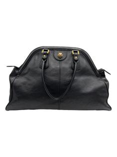 GUCCI MOCA BELLES GOMMA ブラック E 40 Bolsa Tote Gucci Re(Belle) Large Preta - CZFJ3 Original | Etiqueta