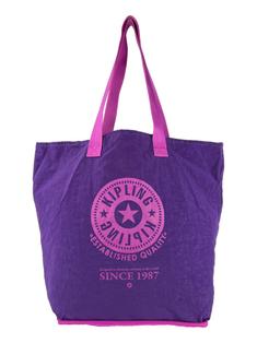 Bolsa Tote Kipling Hip Hurray Roxa - NZX79 Original | Etiqueta Única