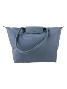 Bolsa Tote Longchamp Le Pliage Cinza - CHEU1 Original | Etiqueta Única