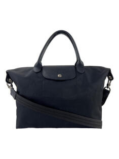 Bolsa Tote Longchamp Le Pliage Preta AAOU6 Original Etiqueta Única