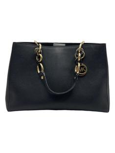Bolsa Tote Michael Kors Cynthia Saffiano Preto - CMNA4 Original  display picture 1