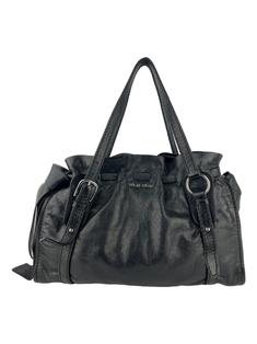 Bolsa Tote Miu Miu Peggy Bow Preta - CLXJ9 Original | Etiqueta Única