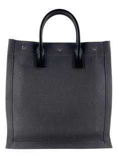 Bolsa Tote Yves Saint Laurent Rive Gauche North South Cinza
