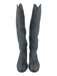 Bota Chanel Calfskin Ascot Riding Cinza CFOK2 Original