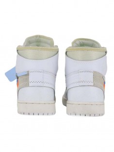 Tênis Nike x Off-White Jordan 1 Retro High Branco - DZB957