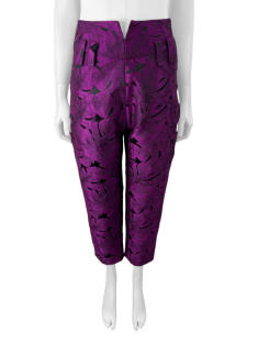 Calça Bo.Bô Texturizado Roxo - STK103 Original | Etiqueta Única