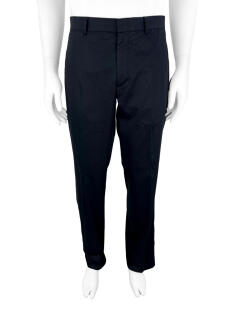 Calça Etiqueta Negra Alfaiataria Azul Marinho AJW94 Original