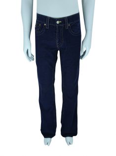 Calça Masculina True Religion Veludo Cotelê Azul-Marinho - ITL5