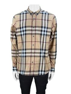 Camisa Burberry Xadrez Bege - CKYJ5 Original | Etiqueta Única