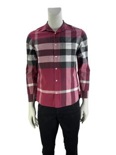 burberry estampado rojo