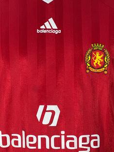 Camiseta Balenciaga x Adidas Oversized Soccer Vermelha - KOD251