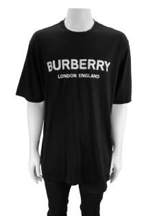 Camiseta Burberry T-Shirt Logo Preta - CYDO5 Original | Etiqueta Única