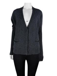 Cardigan Hugo Boss Tricot Cinza - CMWD163 Original | Etiqueta Única
