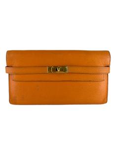 【VINTAGE】Hermès Kaierure Roll Notebook HERMES Jaune yellow Mysore leather CAHIER ROULE Roll Notebook For
