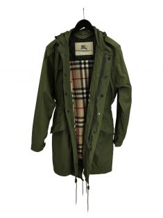 Casaco Burberry Parka London Masculino - VL31 Original | Etiqueta