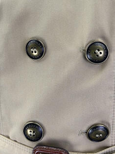 Casaco Burberry Trench Coat Bege ALF271 Original Etiqueta Única