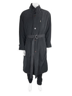 Casaco Christian Dior Monsieur Alongado Preto Vintage - KBT312