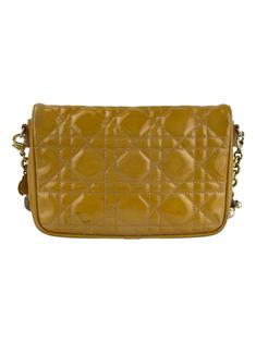新品【Christian Dior】POUDRIER DENTELLE 001 Clutch Christian Dior Lady Dior Cannage Verniz Bege - ZZ1329