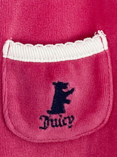 Conjunto Juicy Couture Camurça Rosa
