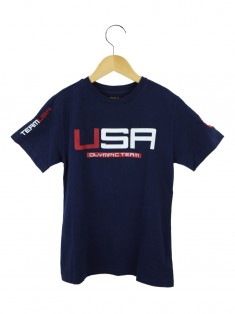 Blusa Polo Ralph Lauren USA Olympic Team Infantil Original NXD82