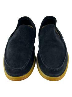 Loafer Loro Piana Summer Walk Azul Marinho - YER128 Original