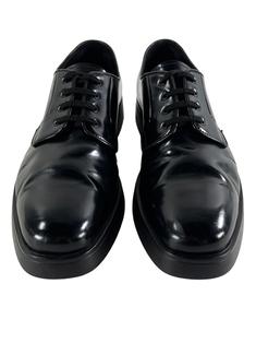 ＦandＫ　pieni ブラック Loafer Prada Couro Preto - CNZB82 Original | Etiqueta Única
