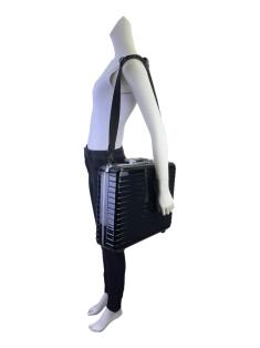 Mala Rimowa Limbo Attaché Preta CGUV8 Original Etiqueta Única