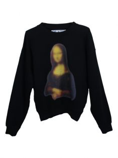 Moletom off white sales monalisa