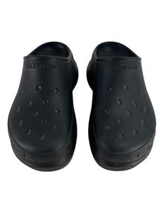 Mule Balenciaga x Crocs Rubber Preto - CIAA3 Original | Etiqueta Única