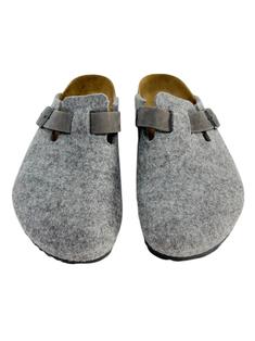 BIRKENSTOCK Boston BS 40 26㎝ Mule Birkenstock Boston Cinza - CMDJ26 Original | Etiqueta Única