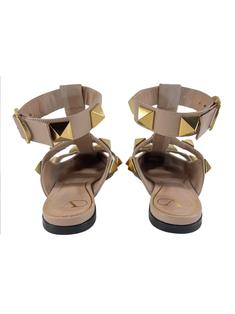 Mule Valentino Roman Stud Rosa - SFV15 Original | Etiqueta Única