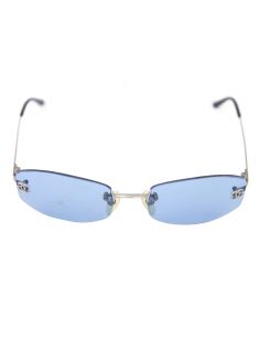 Óculos Chanel Rimless 4002 Azul Claro - UPD20 Original