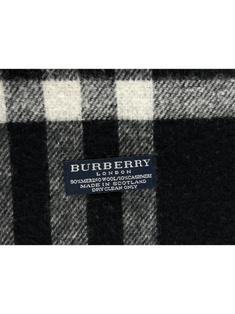 Pashmina Burberry Lã Xadrez - QBB315 Original | Etiqueta Única