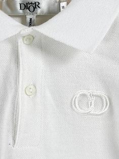 Polo Christian Dior BABY DIOR BRANCA - CSPE360 Original | Etiqueta