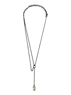 Presilha de Cabelo Dryzun Corrente de Cabeça Pendente Prata