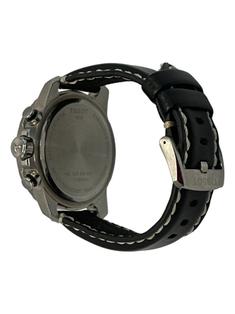 Relógio Tissot T125617A Prateado Couro Preto - CTPR3 Original