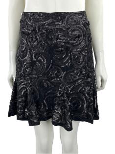 Saia Le Lis Blanc Paetês Preto