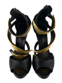 Sandália Giuseppe Zanotti Leaf Dourada - CJMH88 Original