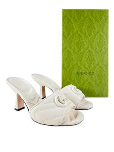 Sandália Gucci Gucci Marmont Double G - DEWK7 Original | Etiqueta