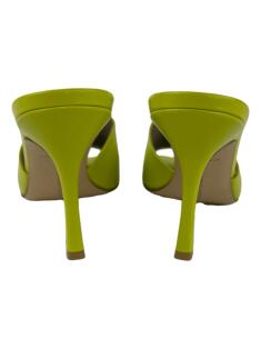 Sapato de Salto Bottega Veneta Stretch Verde - CBY774 Original