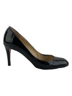 Sapato de Salto Christian Louboutin Simple Pump 70 Preto Original Etiqueta Unica