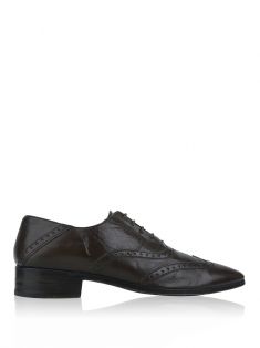 Sapato Sergio Rossi Couro Preto Masculino - SZ9321 Original