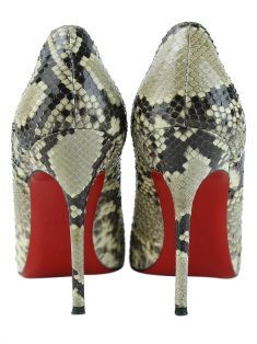 Sapatos Christian Louboutin Fifi Python - SZ7107 Original