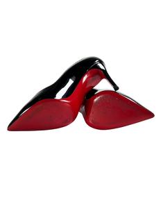 Scarpin Christian Louboutin Pigalle 85 Verniz Preto - CZIC1