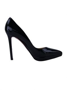 Scarpin Christian Louboutin Pigalle Plato Preto - DAW8 Original