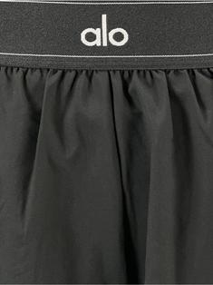 Shorts Alo Yoga Tecido Preto - JXK85 Original | Etiqueta Única
