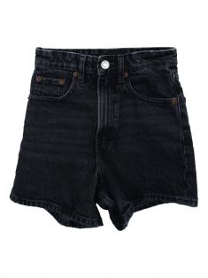 Shorts Zara Jeans Preto Original - AFBC24