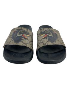 Slide Gucci GG Supreme 'Wolf' - CHMC15 Original | Etiqueta Única