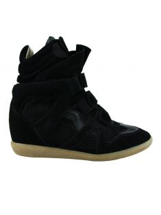 Sneaker Isabel Marant Preto Couro - AMN21 Original | Etiqueta Única